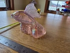 Sean Fenton 2002 Iridescent Pink Koi Fish Glass Messenger #290