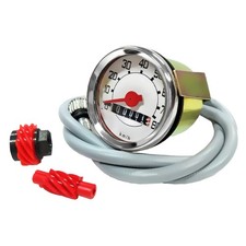KIT CONTACHILOMETRI VESPA 50 FARO TONDO SCALA 0-80 KM/H PIAGGIO CON INGRANAGGI