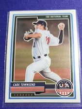 2023 Panini Stars & Stripes USA Baseball #18 Cade Townsend