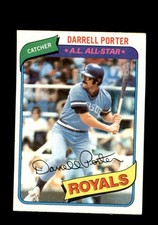 1980 Topps #360 Darrell Porter Kansas City Royals NM
