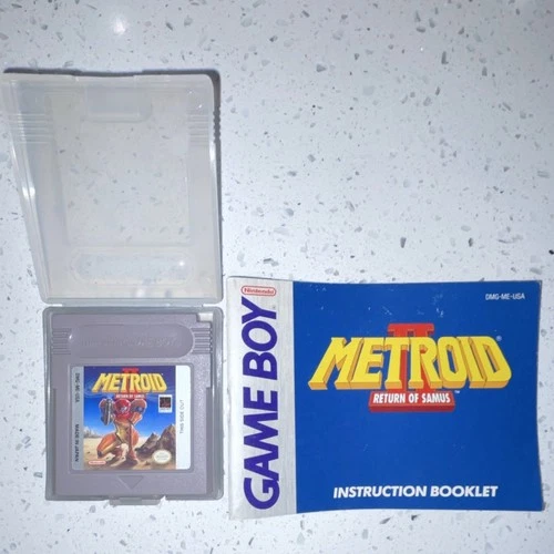 Nintendo Metroid II: Return of Samus Game Boy Manual Included