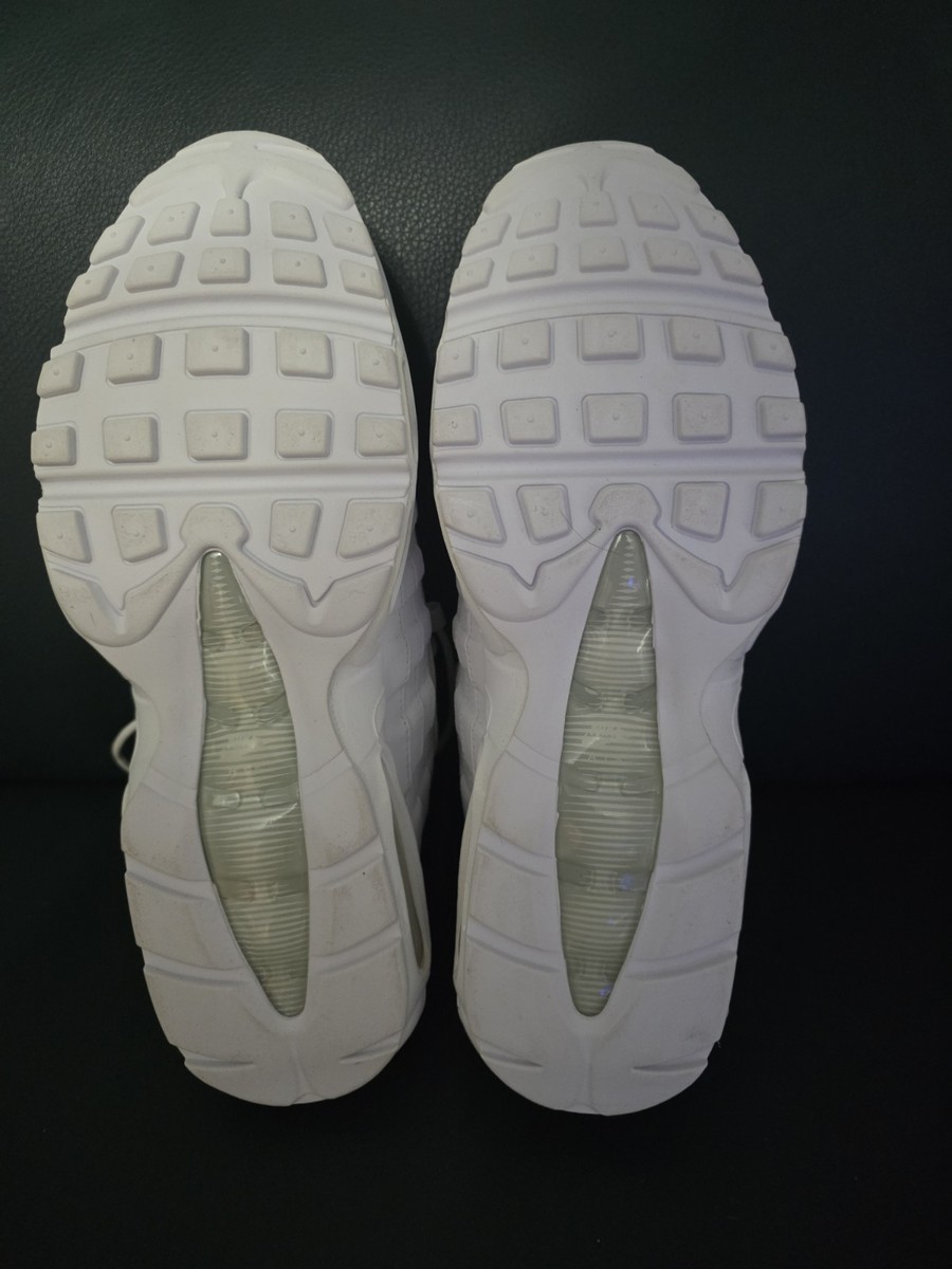 Size 13 - Nike Air Max 95 Essential White Silver for sale online