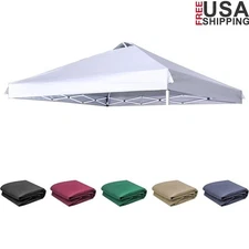 Heavy Duty Canopy Replacement Cover Waterproof UV Protection Air Vents 12x12 New