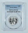 1952-S Washington Quarter Boston Collection MS64 PCGS Blue Label *8917