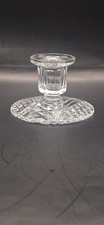 Vintage Fine Cut Crystal Candlestick Candle Holder 