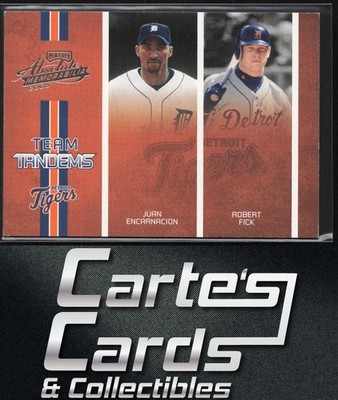 Juan Encarnacion Robert Fick 2005 Absolute #TT-56 Team Tandems 21/250