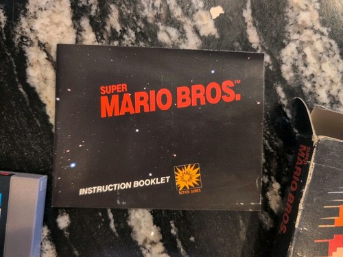 Super Mario Brothers Nintendo NES 1989 completo di scatola - Foto 7 di 8