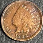 1903 Indian Head Cent - (VF) Very Fine to Very Good Condition Philadelphia Mint
