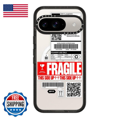 Casetify Impact Case For Google Pixel 9 / Pixel 9 Pro - Pp-0008 - Clear Black