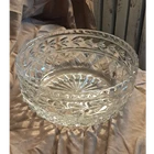 Vintage Waterford Crystal Glandore Pattern Round Serving Bowl