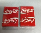 2 Vintage Coca-Cola Playing Cards / Coke / US Playing Card Company - New!