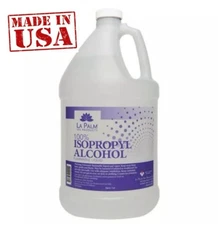 La Palm 70% Isopropyl Alcohol LaPalm Spa Product. 1 Gallon. SEALED. Made in USA.