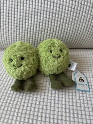 Jellycat Selfridges Exclusive Amuseables Dot & Peggy Mushy Peas