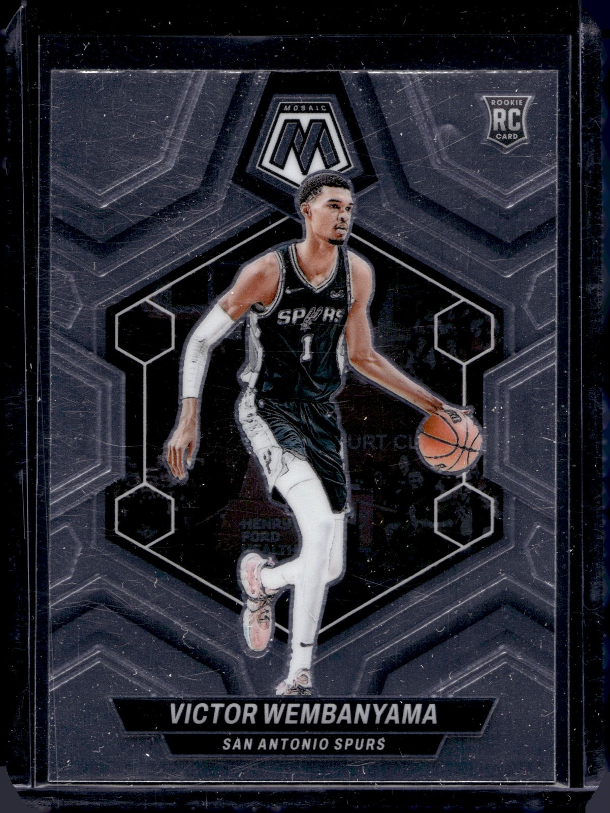 2023-24 Panini Mosaic #238 Victor Wembanyama Silver Rookie/RC SPURS