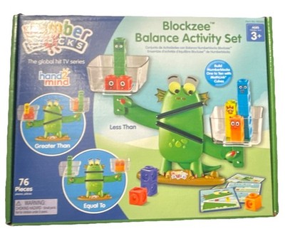 hand2mind Numberblocks Blockzee Balance Activity Set 76 Pieces Ages 3+