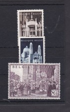 BELGIUM (22M130) SG 1389-91 - 1951 25th Anniv set -never hinged 