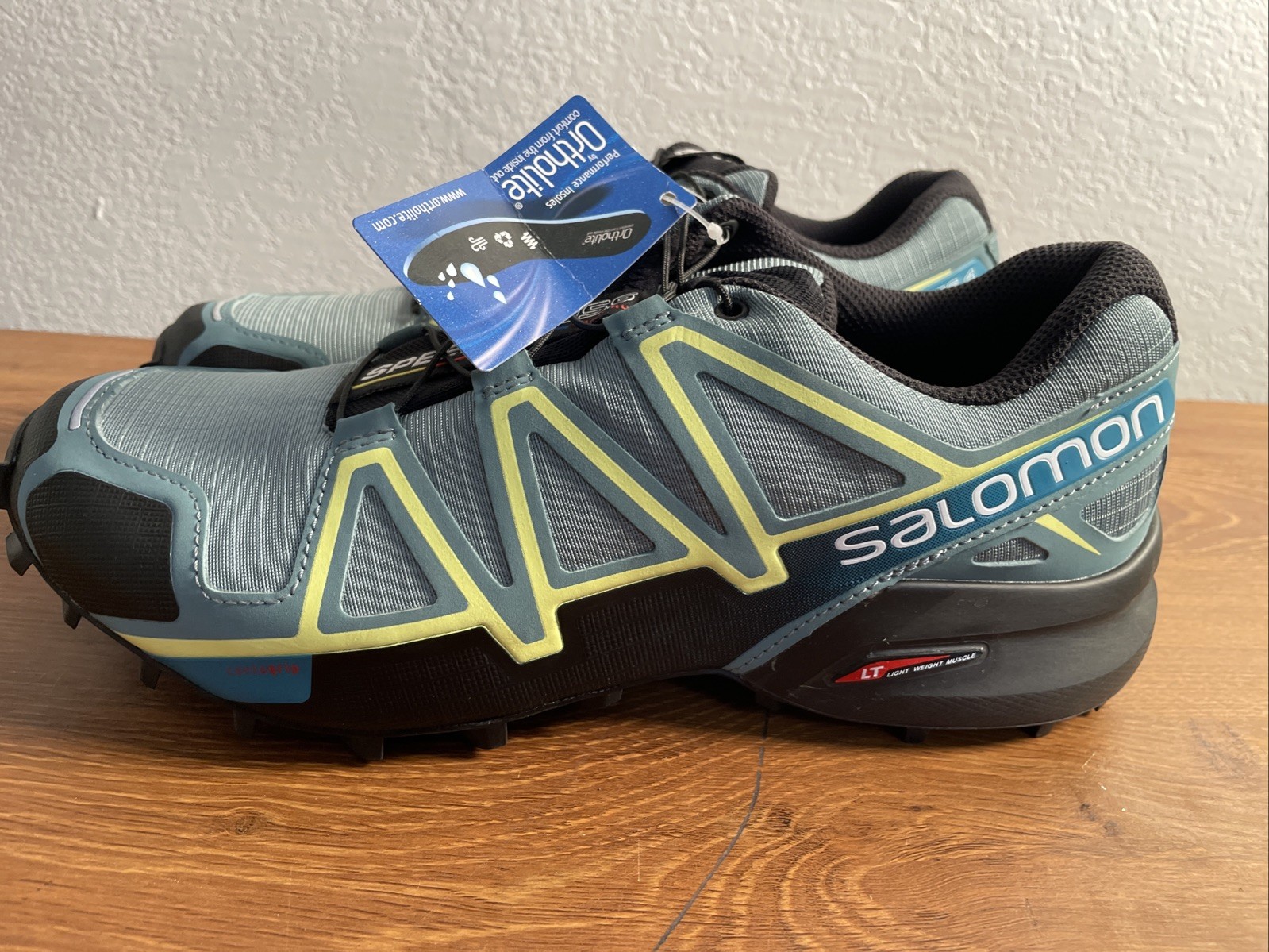 Scarpa da trail running Salomon Speedcross 4 da donna taglia US 8 EU 40 grigio artico BLK