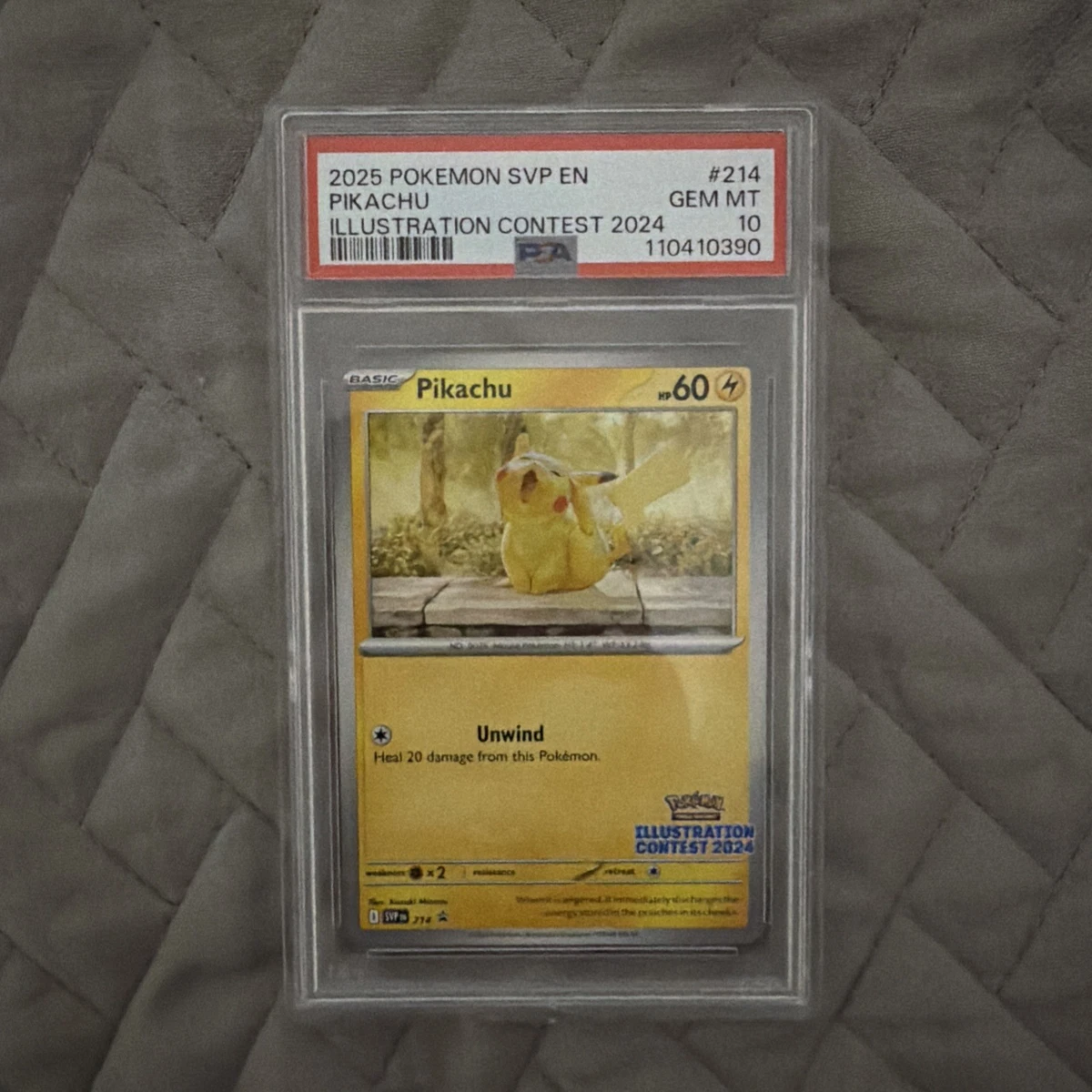 Pikachu Pokémon TCG Grade 10 Nintendo Individual Collectible Card