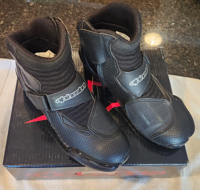ALPINESTARS SMX-1R Boots Vented- Black - US 10.5 EUR 45
