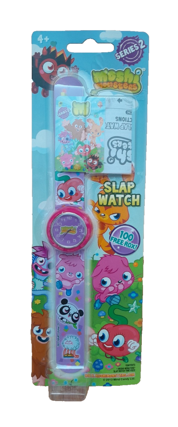 MOSHI MONSTERS SERIES 2 COLLECTABLE SLAP WATCH REF #3 BRAND NEW!
