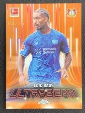 Loic Bade 2025-26 Topps Chrome Bundesliga Ultrabeam Orange Refractor /25 #UB-18