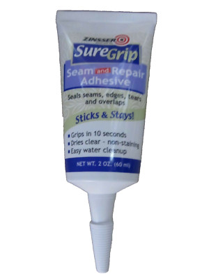 Zinsser Sure Grip Seam and Repair Adhesive  #391498   2 OZ.
