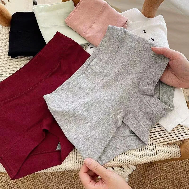 Paquete de 3 Sexy Mujer Niño Pantalones Cortos Bragas Algodón Ropa Interior Boxer Shorts Lencería Foto 2 de 4