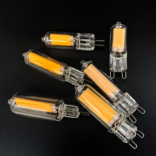 Dimmable LED Bulbs 3W 5W 7W Chandelier Decorative Lamp 360° Beam Angle Glass G9 - Picture 8 of 11