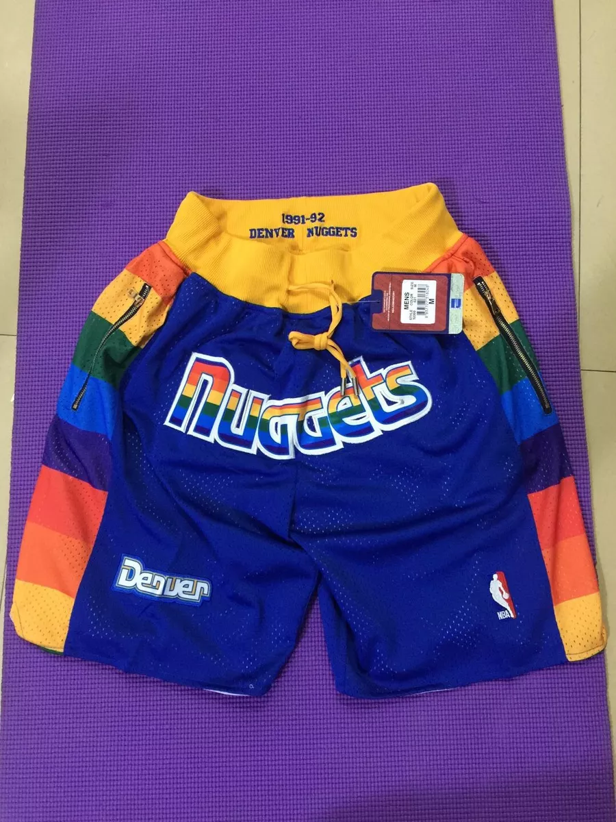 Nuggets throwback shorts outlet