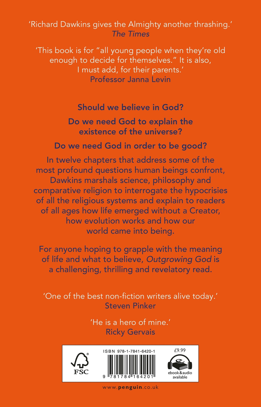 Thumbnail - Outgrowing God A Beginner's Guide Richard Dawkins Taschenbuch B-format