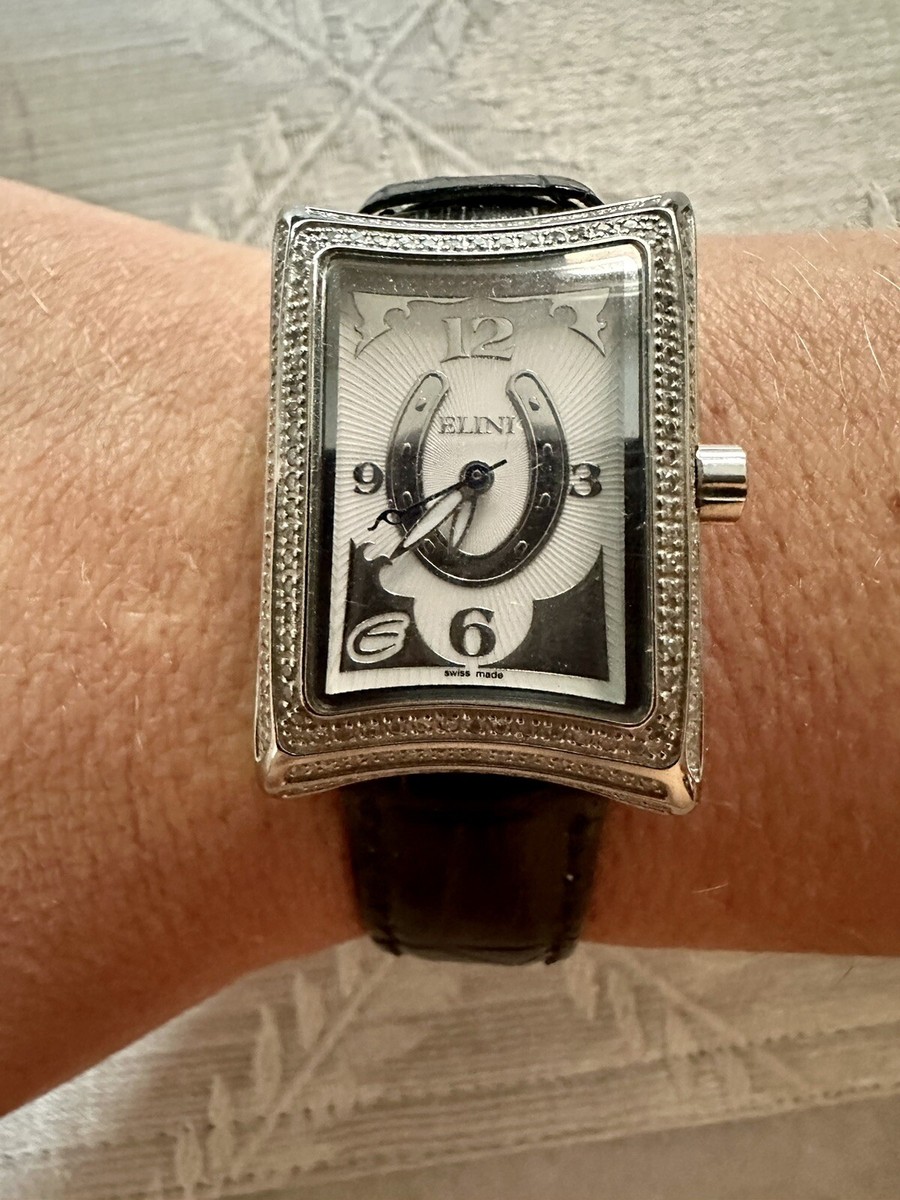 Elini Horloges Elini New Yorker Diamond Watch Elini Nazar Lucky