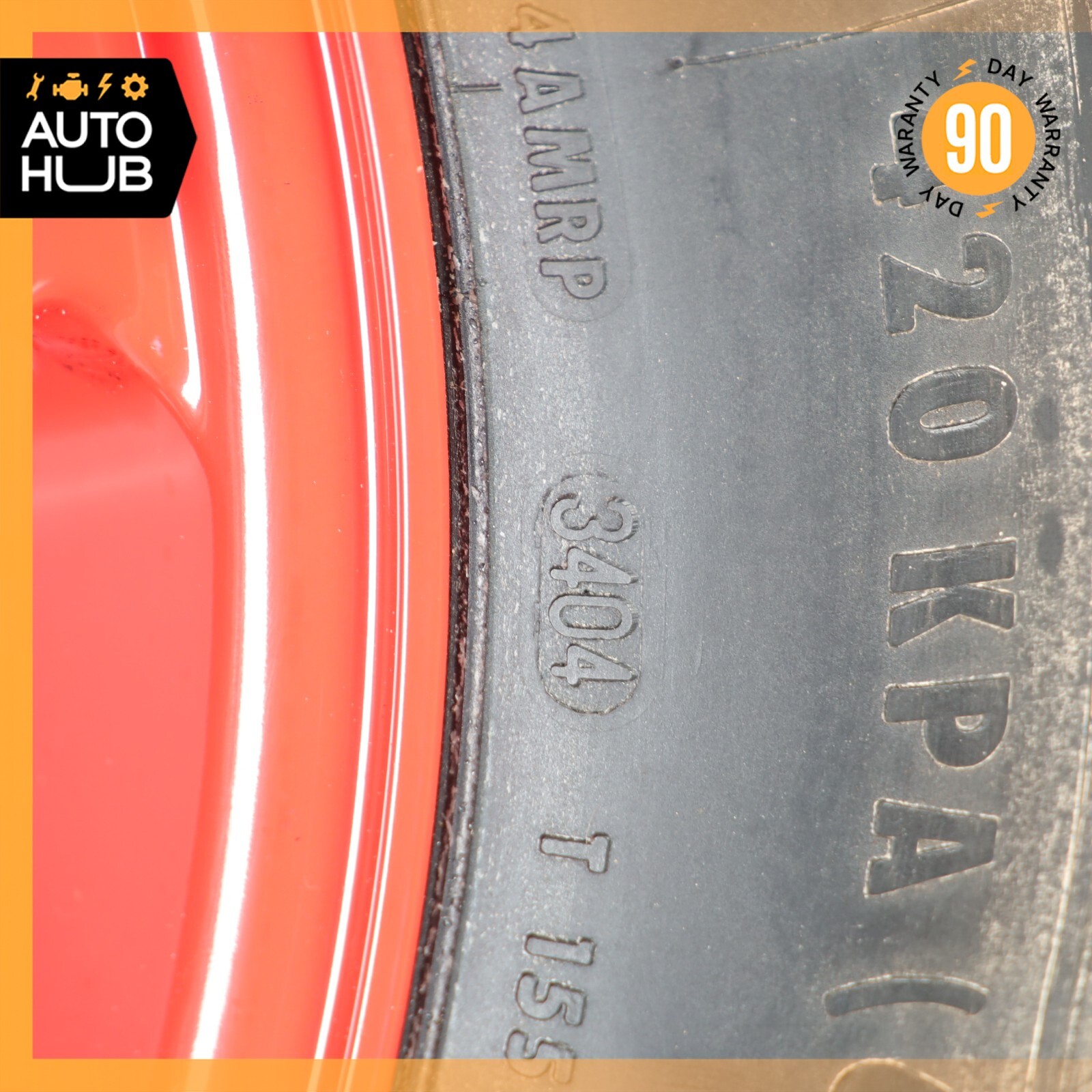 03-13 Bentley Continental GT GTC Emergency Spare Tire Wheel Donut Rim 19 19" OEM