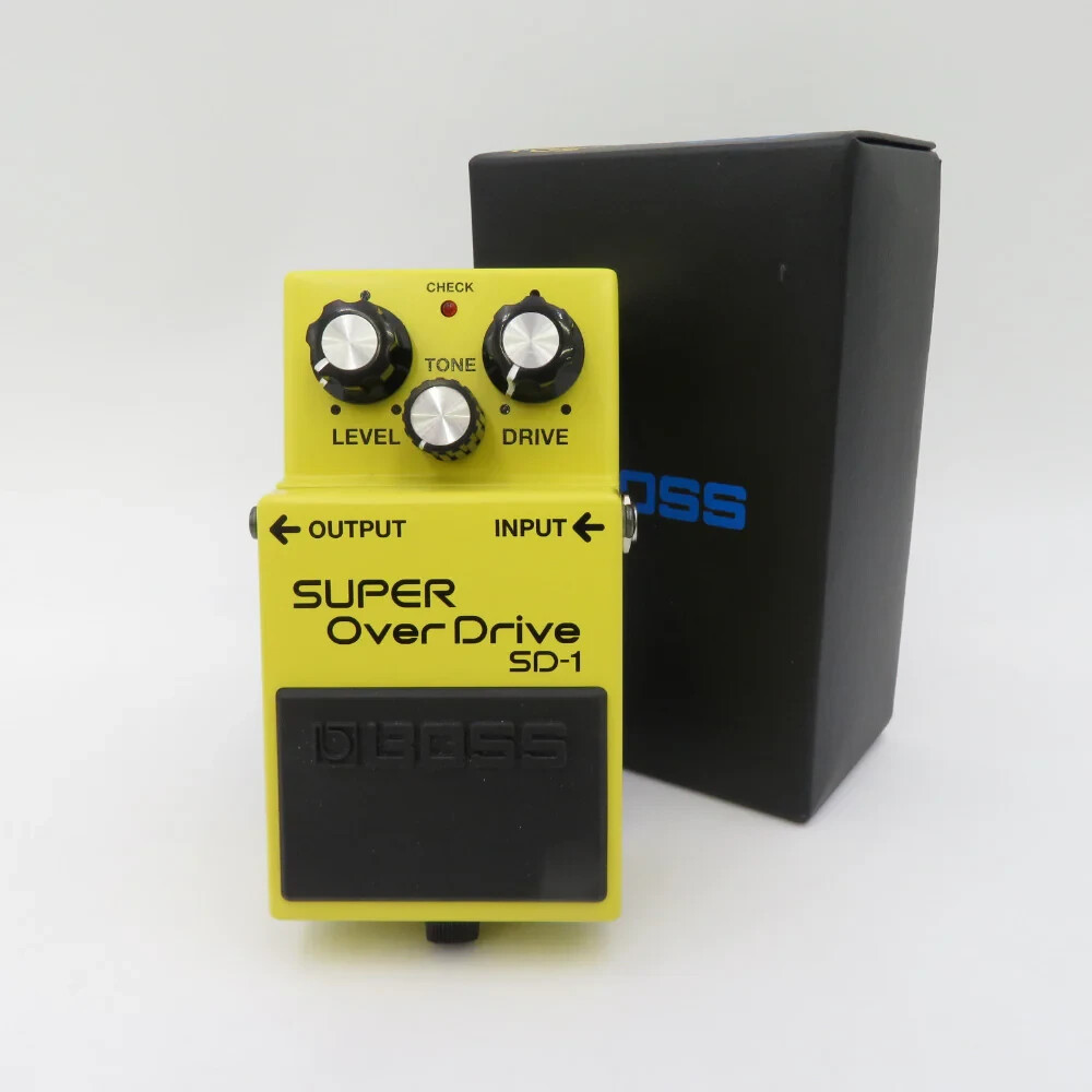 Boss SD-1 Super Overdrive Guitar Effect Pedal Japan New w