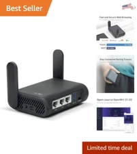 Wireless VPN Router: Easy Setup, Hotel WiFi, Phone Tethering, Range Extender