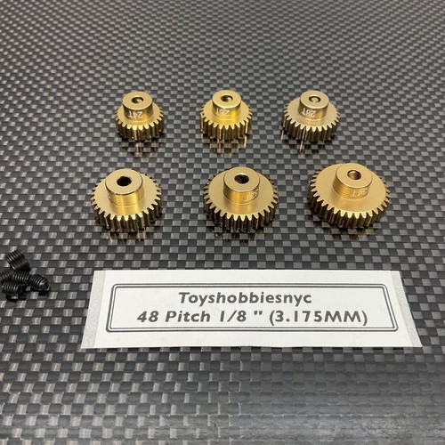 48 Pitch RC Pinion Gear Set 48P 24T34T For Traxxas 1/10 Rustler