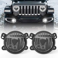 4 Led Fog Lights Compatible For Jeep Wrangler Jl 2018 2019 2020 2021 2022 Rubic 4 Led Fog Lights Compatible For Jeep Wrangler Jl 2018 2019 2020 2021 2022 Rubic