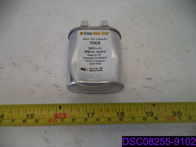Dented-Titan Pro 370 TOC5 Motor Run Capacitor