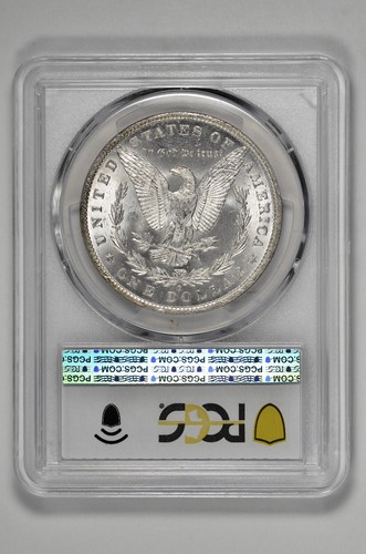 1883 O $1 Morgan Silver Dollar PCGS MS 61 with New Holder - Picture 2 of 2