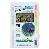 Madeira Smartbox: Frosted Matt Nr. 40; 40 X 500 M: 18 X 500 M