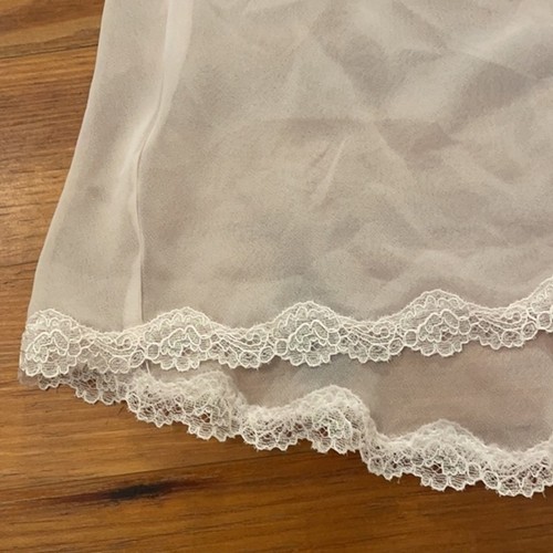 Victoria's Secret Damen-Spitzenbesatz hellrosa Négligée Größe Small durchsichtig - Bild 9 von 12