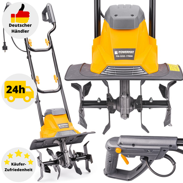 Elektro Motorhacke GartenfräSe Gartenhacke BodenfräSe Kultivator AckerfräSe-image