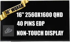 B160ZAN01.U 2023 Razer Blade 16 Model RZ09-0483SEJ3 LCD LED Screen 16" 2560X1600