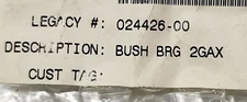 Ingersoll-Dresser Pump Company 024426-00 Bush BRG 2GAX