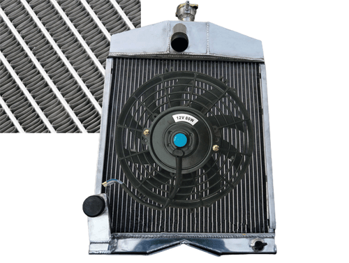 Aluminium Radiateur Pour Ford 2N 8N 9N Tractors 8N8005 Tractor 1939-1952 MT - Imagen 2 de 9