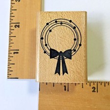 Inkadinkado Rubber Stamps - Wreath 96197-MM - NEW