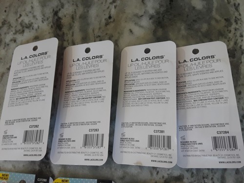 L.A. Colors Set Of 12 Pieces Bubble Tea Lip gloss & Eyeshadow Complete Set! - Picture 5 of 14