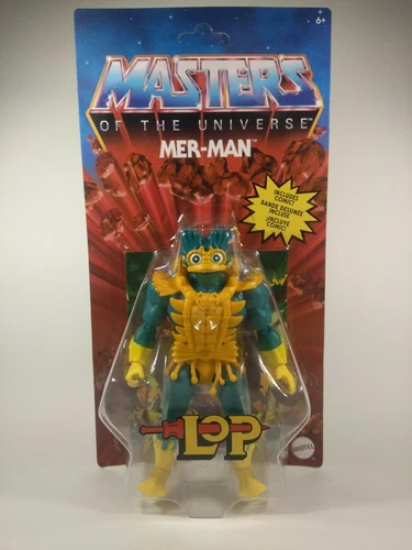 MATTEL MASTERS OF THE UNIVERSE ORIGINS MER-MAN MOTU 2021 LOP WAVE 5