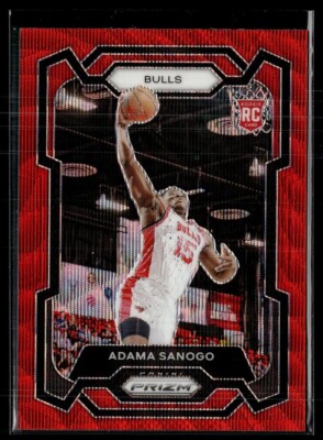 2023-24 PRIZM RUBY WAVE ROOKIE 286 Adama Sanogo