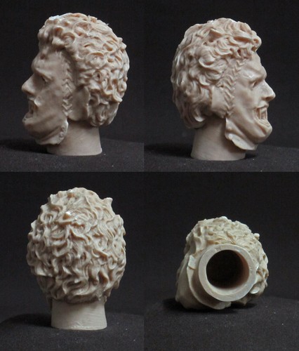 The Texas Chainsaw Massacre Leatherface HEAD SCULPT Action figures 1/6 scale - Imagen 2 de 4
