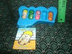 '03 Moose's Mighty Beanz - Series 2 - set of 4 beanz & 1 card Outback team